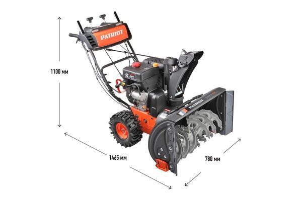 Снегоуборщик-PATRIOT-СИБИРЬ-113-E-габариты